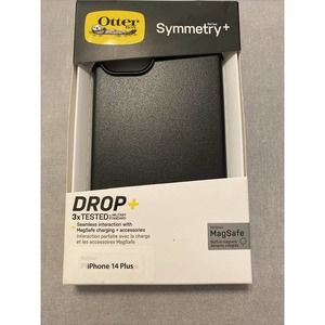 Otterbox Symmetry + Series for IPhone 14 Plus Magsafe - Black Slim Thin Sleek
